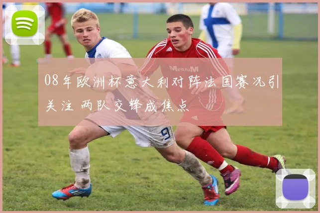 08年欧洲杯意大利对阵法国赛况引关注 两队交锋成焦点