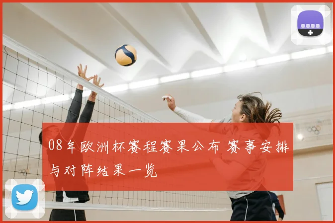 08年欧洲杯赛程赛果公布 赛事安排与对阵结果一览