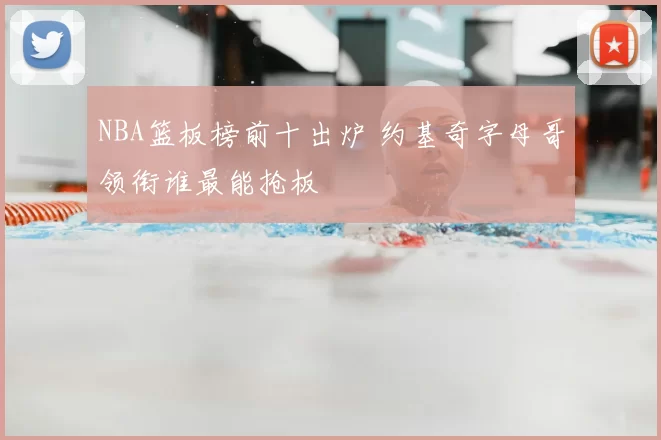 NBA篮板榜前十出炉 约基奇字母哥领衔谁最能抢板
